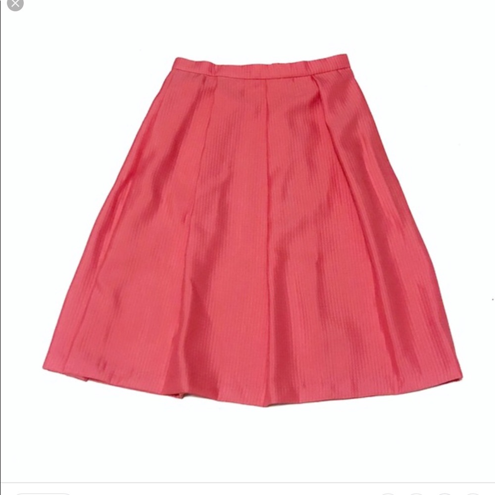 ASOS Coral Midi Skirt